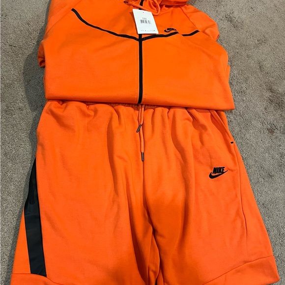 Nike Other - NWT Brand New Vintage Y2K Nike Orange Track Suit Pants And Jacket Mens Size 2XL